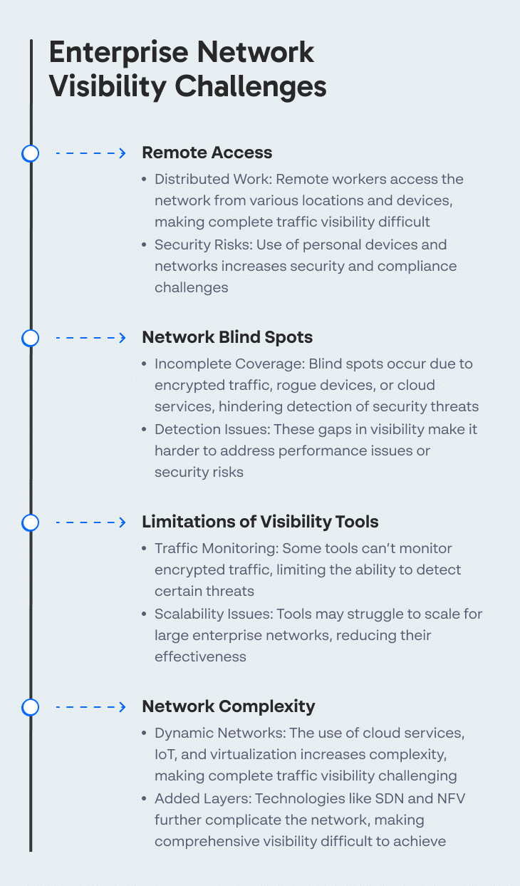 Enterprise Network Visibility Challenges